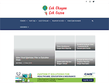Tablet Screenshot of cokokuyancokgezen.com